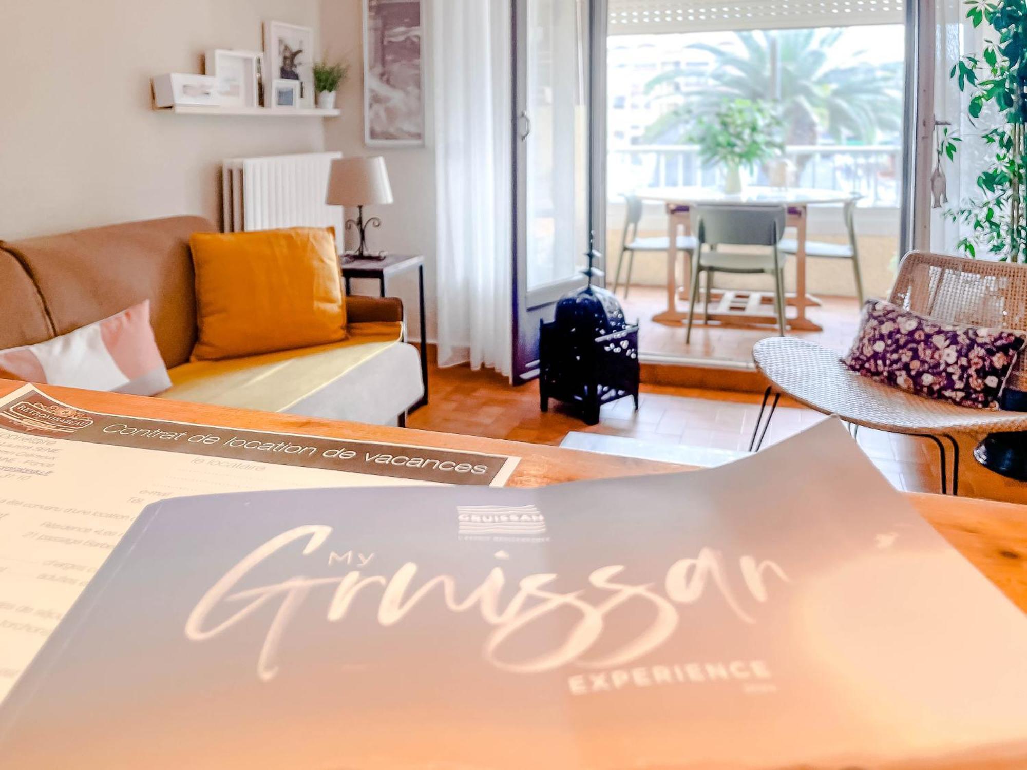 Retromirabeau "Cote Mer" - 29M2 - Lumineux - Terrasse Loggia - Vue Marina - Parking Securise - 2 A 3 Pers - Emplacement Top - Cheques Vacances Connect Gruissan Bagian luar foto
